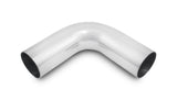 Vibrant 2.5in O.D. Universal Aluminum Tubing (90 degree bend) - Polished