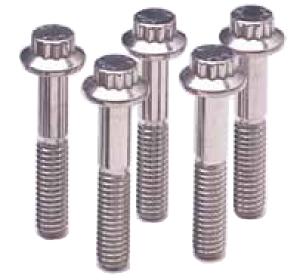 ARP M8 x 1.25 x 16 12pt Stainless Steel Bolts (Set of 5)