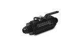 Vibrant -16AN to -16AN Male Shut Off Valve - Black