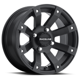 Raceline A79 Scorpion 12x7in / 4x136.5 (10mm) BP/5+2 10mm Offset/110.18mm Bore - Satin Black Wheel