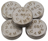 Hot Cams Shim Kits 2.650mm Thickness - 5 Pack