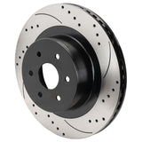 Wilwood 6x5.5 SRP Drilled Performance Rear Rotor & Hat L/H - Black