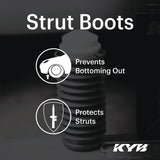 KYB Shocks & Struts Strut Boots Front & Rear BMW 325xi 2001-05 BMW 330xi 2001-05 BMW 525 Series 2001