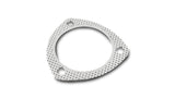 Vibrant 3-Bolt High Temperature Exhaust Gasket (3in I.D.)