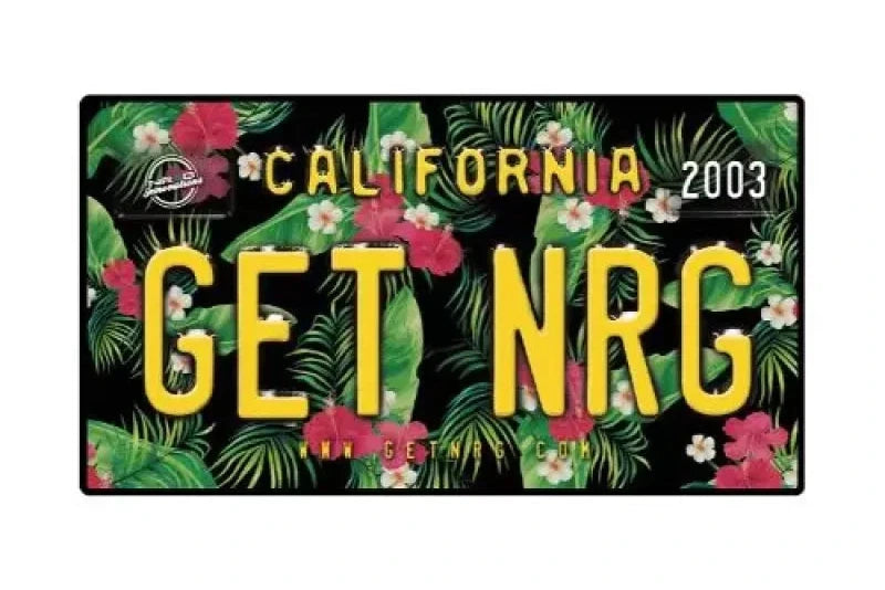 NRG Air Freshener - NRG Quick Release Est. Hawaiian License Plate Aqua
