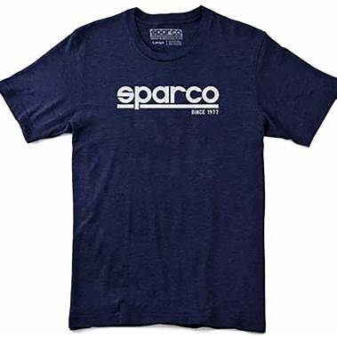 Sparco T-Shirt Corporate Navy Lrg