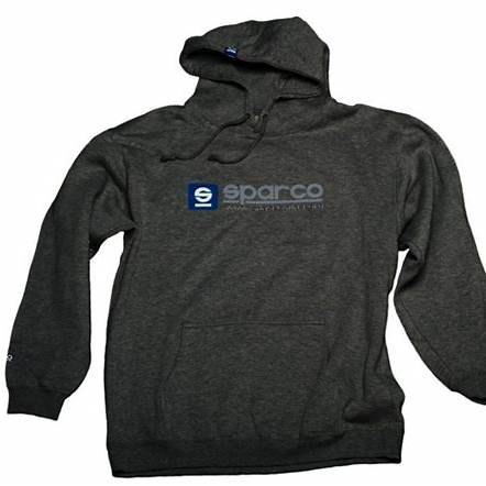 Sparco Sweatshirt Hooded WWW Grey Xlrg