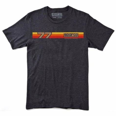 Sparco T-Shirt Rally Tri Charcoal XL