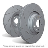 EBC 17-22 Honda Civic Type-R (FK-8) USR Slotted Rear Rotors
